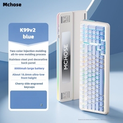 Bàn Phím Cơ Mchose K99 V2 - Layout 99, Gasket Mount, LED RGB, 3 Chế Độ Kết Nối | MKShop