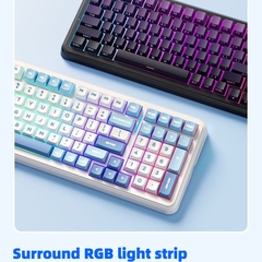 Bàn Phím Cơ Mchose K99 V2 - Layout 99, Gasket Mount, LED RGB, 3 Chế Độ Kết Nối | MKShop