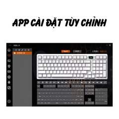Bàn Phím Cơ Monka 3098 Pro - Màn Hình LED, 3 Chế Độ Kết Nối, Gasket Mount | MKShop