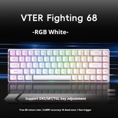 Bàn Phím Cơ VTER AT087 Fighting 68 - Hall Effect, Hotswap, Polling 8K, Có Dây | MKShop