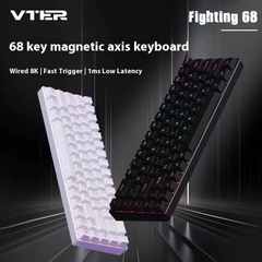 Bàn Phím Cơ VTER AT087 Fighting 68 - Hall Effect, Hotswap, Polling 8K, Có Dây | MKShop