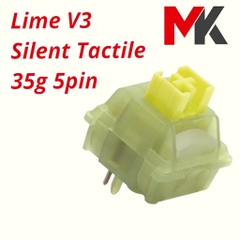 Switch Outemu Silent Lime Peach Crystal Gray White Yellow công tắc bàn phím Switch Silent yên tĩnh không tiếng MKSHOP