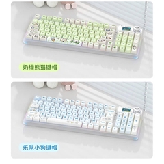 Bàn Phím Cơ Aula F98 Pro V2 - 95 Phím, 3 Chế Độ Kết Nối, LED RGB, Silent Switch | MKShop