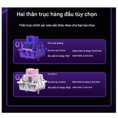 Bàn Phím Cơ VTER AT087 Fighting 68 - Hall Effect, Hotswap, Polling 8K, Có Dây | MKShop