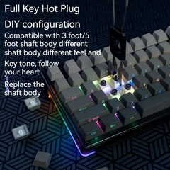 Bàn phím cơ Aula F98 Pro V2 NINJA - Silent switch