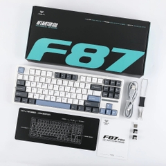 Bàn Phím Cơ Aula F87 | 3 Mode, Hotswap, RGB | Gasket Mount | MKShop