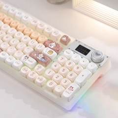 Bàn Phím Cơ Aula F98 Pro V2 - 95 Phím, 3 Chế Độ Kết Nối, LED RGB, Silent Switch | MKShop