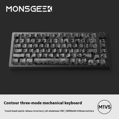 Bàn Phím Cơ Monsgeek M1 V5 - 3 Chế Độ, Nhôm CNC, Gasket Mount, Catchball | MKShop