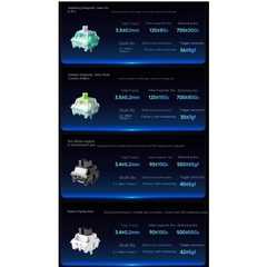 Bàn phím cơ Gaming Rapid Trigger Eweadn Tank68 8k vỏ nhôm