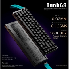 Bàn phím cơ Gaming Rapid Trigger Eweadn Tank68 8k vỏ nhôm