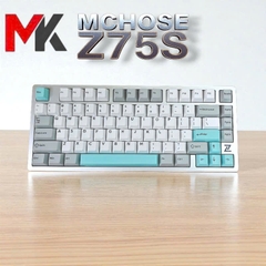 Bàn Phím Cơ Mchose Z75S 3 Mode, Mạch Xuôi 1ms, Top Nhôm CNC, LED RGB | MKShop