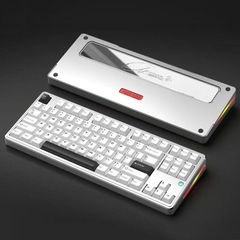 Bàn Phím Cơ PMO Aurora 80 TKL 87 Phím - Nhôm CNC, 3 Mode, Gasket Mount, RGB Aurora | MKShop