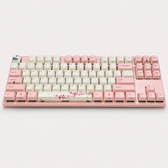 Bàn Phím Cơ Varmilo VA87M Cherry Blossom (Cũ) - Switch Cherry Silent Red | MKShop