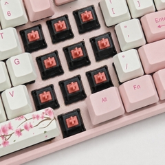 Bàn Phím Cơ Varmilo VA87M Cherry Blossom (Cũ) - Switch Cherry Silent Red | MKShop