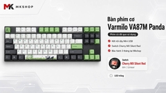 Bàn Phím Cơ Varmilo VA87M Panda (Cũ) - TKL, Switch Cherry Silent Red | MKShop