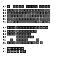 Bộ Keycap Keychron KSA Profile PBT Double Shot 1.6mm