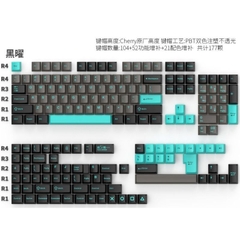 Bộ nút keycap Ganss PBT Double shot 177 nút nhiều mẫu