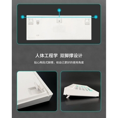 Kit bàn phím cơ Player 87 - 3 Modes Mạch xuôi Hotswap RGB
