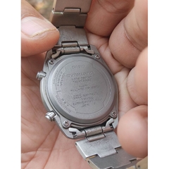 Đồng hồ nam Casio Overland 3721 Wave Cetor Tough Solar Titanium