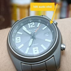 Đồng hồ nam Casio Overland 3721 Wave Cetor Tough Solar Titanium