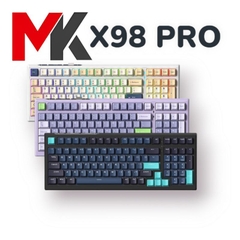 Bàn phím cơ Xinmeng X98 Pro - LED RGB Cao Cấp - Hotswap 5 Pin, Lót Foam, mạch xuôi - MKSHOP