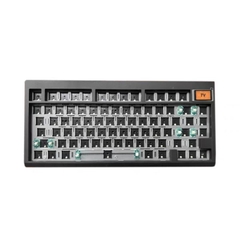 Bộ kit bàn phím cơ GMK81 75% LED RGB hỗ trợ VIA 3 mode kết nối, màn hình TFT