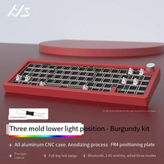 Bàn Phím Cơ AL65 - CNC Aluminum, 65% Layout, LED RGB, Hotswap | MKShop