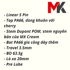 Công tắc bàn phím cơ Switch Kailh BCP Black Cherry Pie - Off Studio