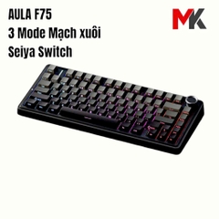 Bàn Phím Cơ Aula F75 | 3 Mode, Hotswap, RGB | MKShop