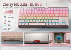 Bàn Phím Cơ Cherry MX 3.0S TKL RGB (Cũ) - Switch Cherry Blue | MKShop