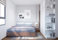 Cách bố trí giường lớn cho phòng ngủ nhỏ