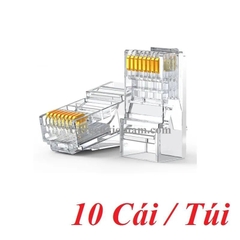 Đầu bấm mạng RJ45 Cat6 (NW120) Ugreen (10 cái) 50961