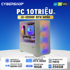 PC CBS Intel I3-12100F / VGA RTX 3050 6Gb