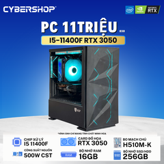 PC CBS Intel I5-11400F / VGA RTX 3050 6Gb