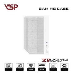 Vỏ Case Máy Tính VSP X2 Luxury Plus Trắng mATX Và ITX
