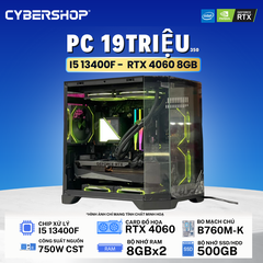 PC CBS Intel I5-13400F / VGA Asus Dual 4060 8GB 