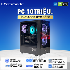 PC CBS Intel I5-11400F / VGA RTX 3050 6Gb