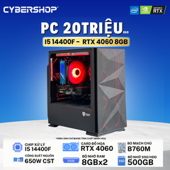 PC CBS Intel I5-14400F / VGA Asus Dual 4060 8GB 