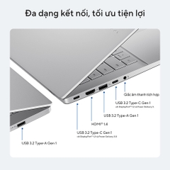 Laptop ASUS Vivobook S14 S3407VA-LY046W (Intel Core i5-13420H | 16GB | 512GB | Intel UHD | 14 inch WUXGA IPS 60Hz | Win 11 | Bạc)