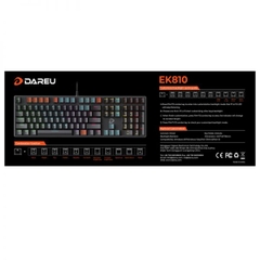 Bàn phím cơ có dây gaming Dare-U EK810 Black-Blue Switch (VAT)