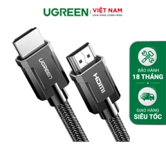 Cáp HDMI dài 3m chuẩn 2.0 hỗ trợ 4K@60MHz (HD136) Ugreen 70325