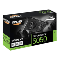Card màn hình INNO3D GeForce RTX 5050 TWIN X2 (N50502-08D6-174071N)