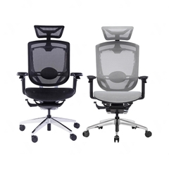 Ghế Công Thái Học Dvary Marrit X / Lưới - Đen / Tay 5D 2022