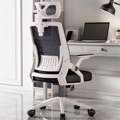 Ghế Văn Phòng Tay Gập Xiaomi Manson Ergonomic - Đen - Xám