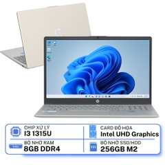 Laptop HP 15-fd0305TU A2NL6PA (Intel Core i3-1315U | 8GB RAM | 256GB SSD | Intel Graphics | 15.6 inch FHD | Win 11)