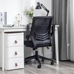 Ghế Văn Phòng Tay Gập Chân Xoay Xiaomi Manson Oasis Màu Đen