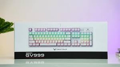BÀN PHÍM CƠ GAMING GV999W - TRẮNG