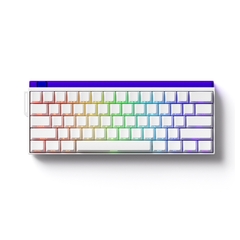 Bàn phím cơ Veekos Shine60 SP White Multi Mode