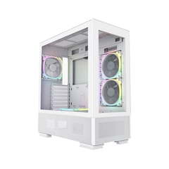 Case MIK Aether Gaming - Trắng | Không kèm fan