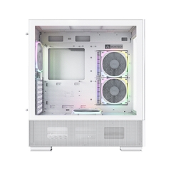 Case MIK Aether Gaming - Trắng | Không kèm fan